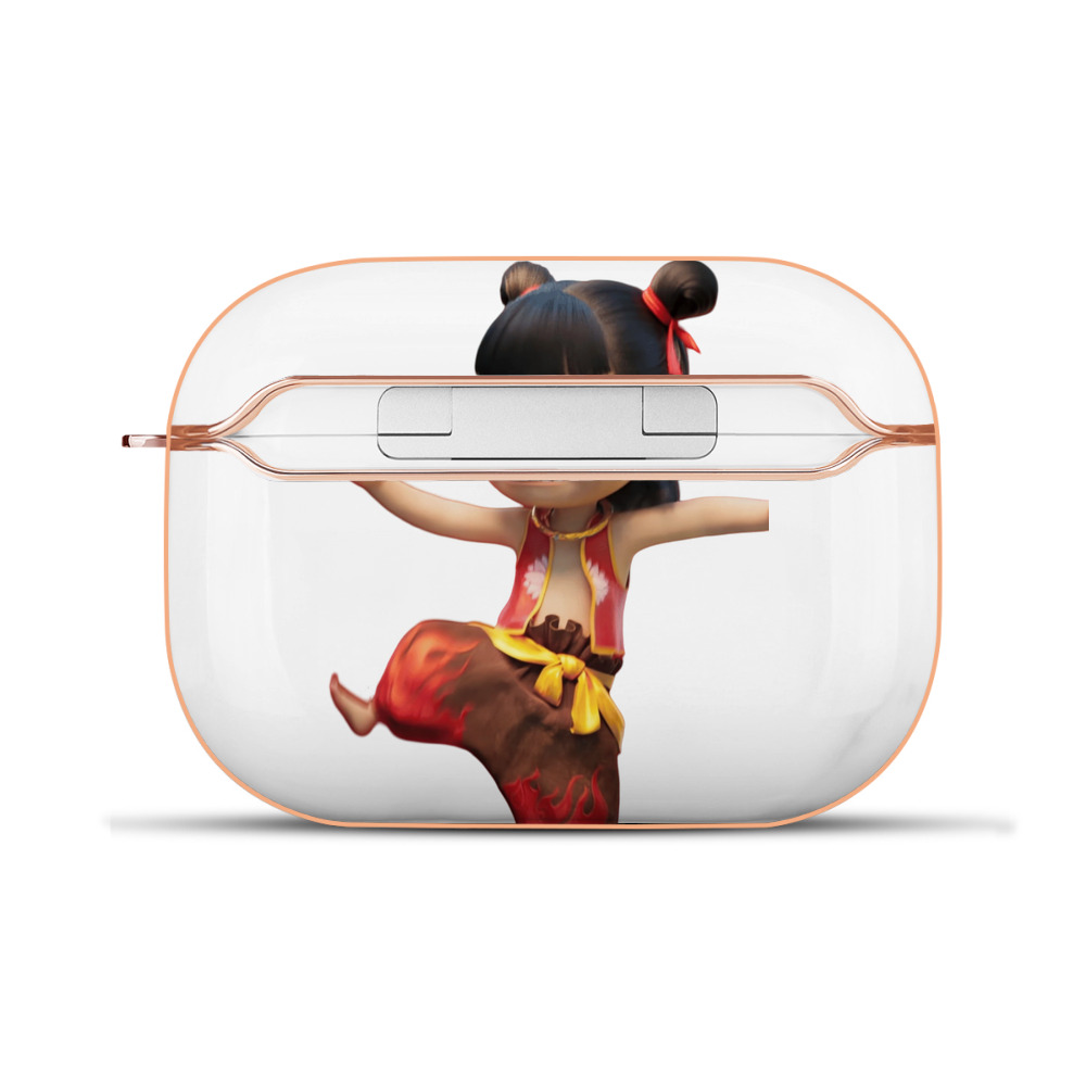 （画像用） Ne Zha 2 ナタ 魔童の大暴れ 【AirPods Pro用】ハードシェル保護ケース｜耐衝撃・防指紋・カラビナ付き商品仕様