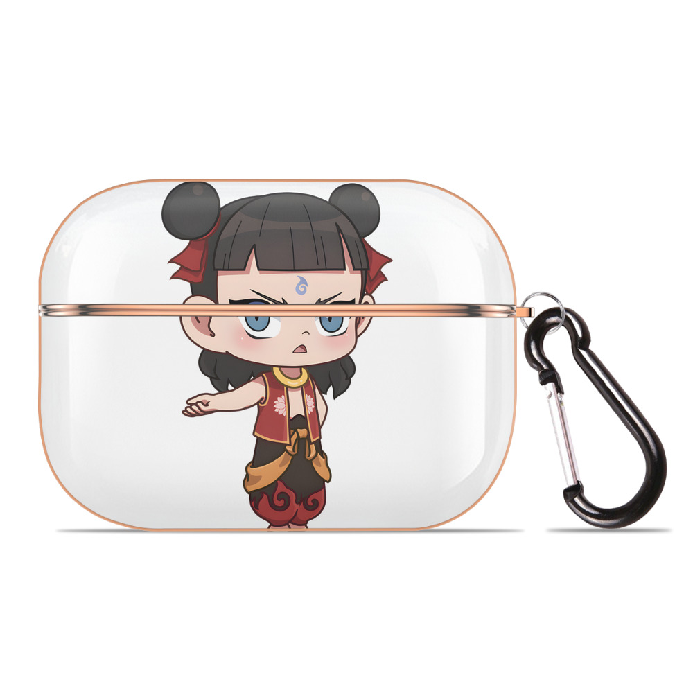 （画像用） Ne Zha 2 ナタ 魔童の大暴れ 【AirPods Pro用】ハードシェル保護ケース｜耐衝撃・防指紋・カラビナ付き商品仕様