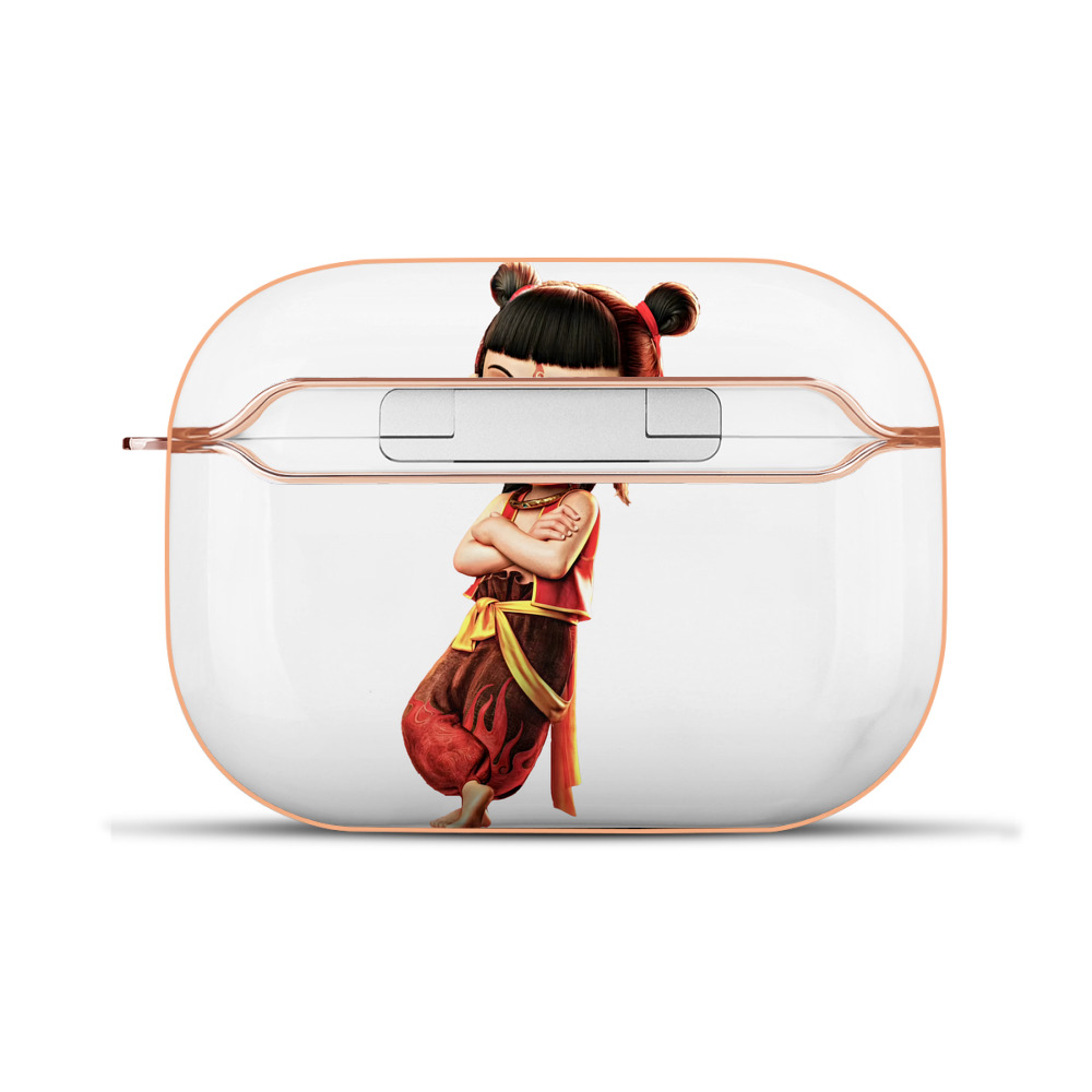 （画像用） Ne Zha 2 ナタ 魔童の大暴れ 【AirPods Pro用】ハードシェル保護ケース｜耐衝撃・防指紋・カラビナ付き商品仕様