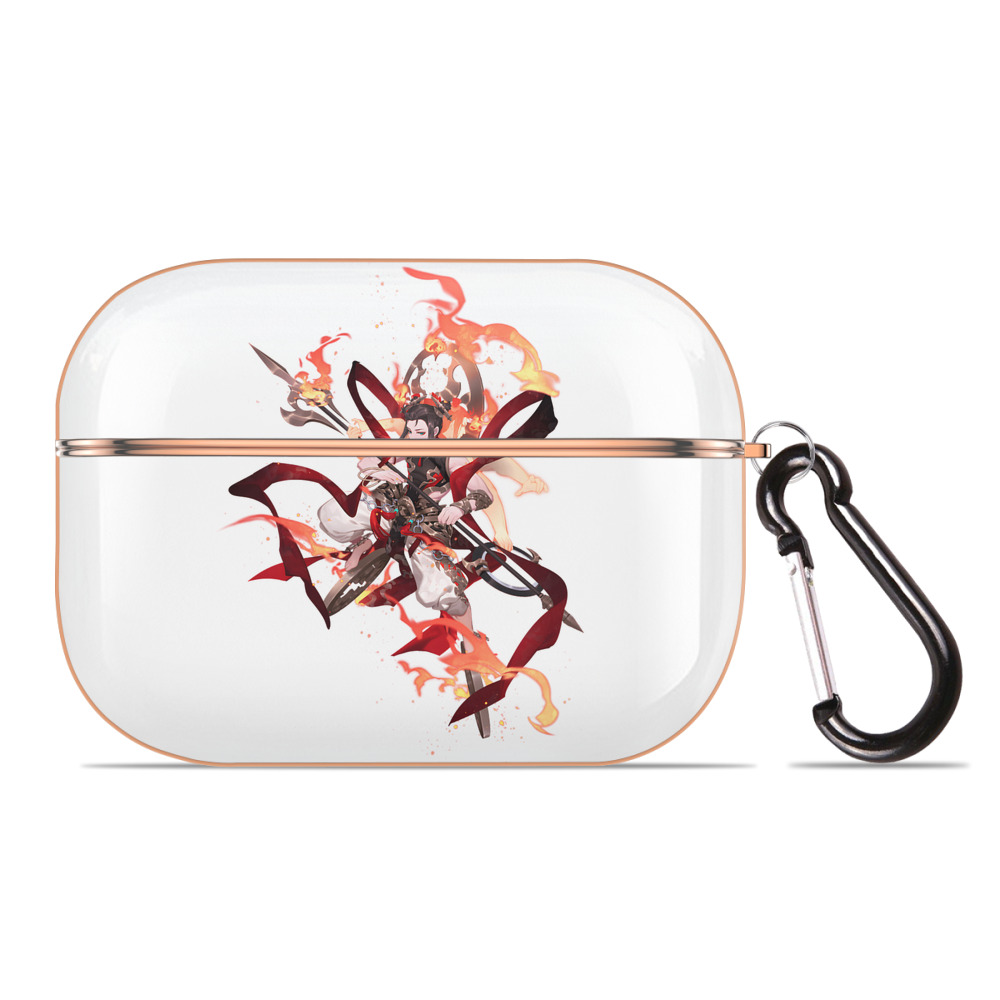 （画像用） Ne Zha 2 ナタ 魔童の大暴れ 【AirPods Pro用】ハードシェル保護ケース｜耐衝撃・防指紋・カラビナ付き商品仕様