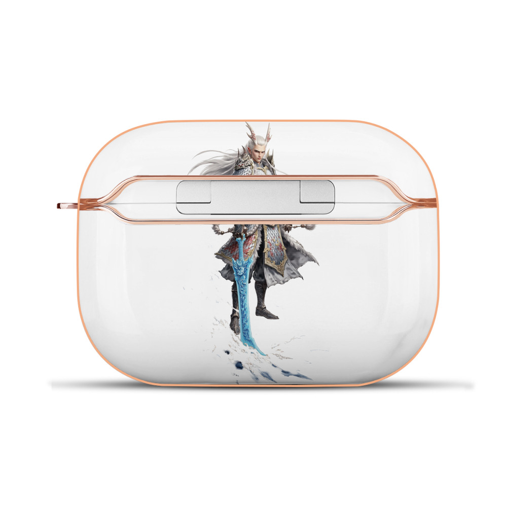 （画像用） Ne Zha 2 ナタ 魔童の大暴れ 【AirPods Pro用】ハードシェル保護ケース｜耐衝撃・防指紋・カラビナ付き商品仕様