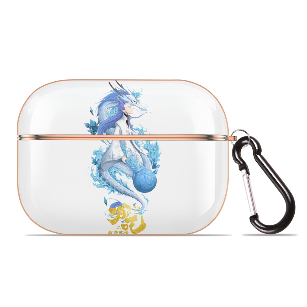 （画像用） Ne Zha 2 ナタ 魔童の大暴れ 【AirPods Pro用】ハードシェル保護ケース｜耐衝撃・防指紋・カラビナ付き商品仕様