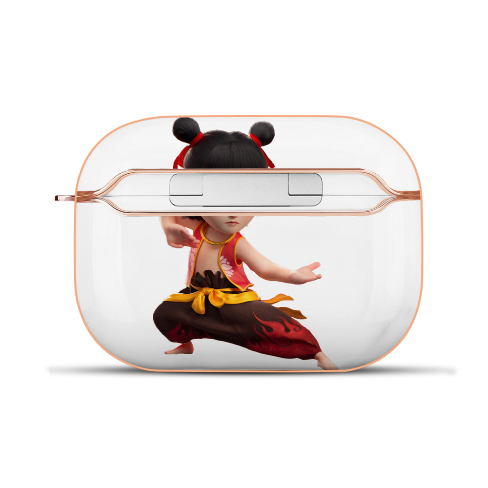 （画像用） Ne Zha 2 ナタ 魔童の大暴れ 【AirPods Pro用】ハードシェル保護ケース｜耐衝撃・防指紋・カラビナ付き商品仕様