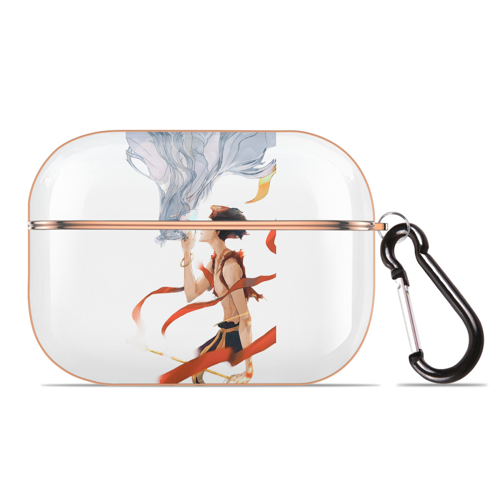（画像用） Ne Zha 2 ナタ 魔童の大暴れ 【AirPods Pro用】ハードシェル保護ケース｜耐衝撃・防指紋・カラビナ付き商品仕様