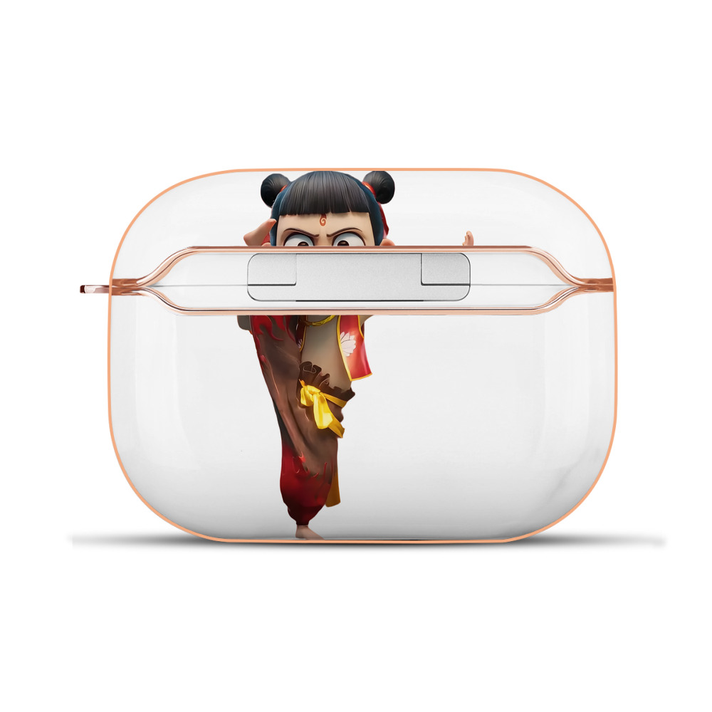 （画像用） Ne Zha 2 ナタ 魔童の大暴れ 【AirPods Pro用】ハードシェル保護ケース｜耐衝撃・防指紋・カラビナ付き商品仕様
