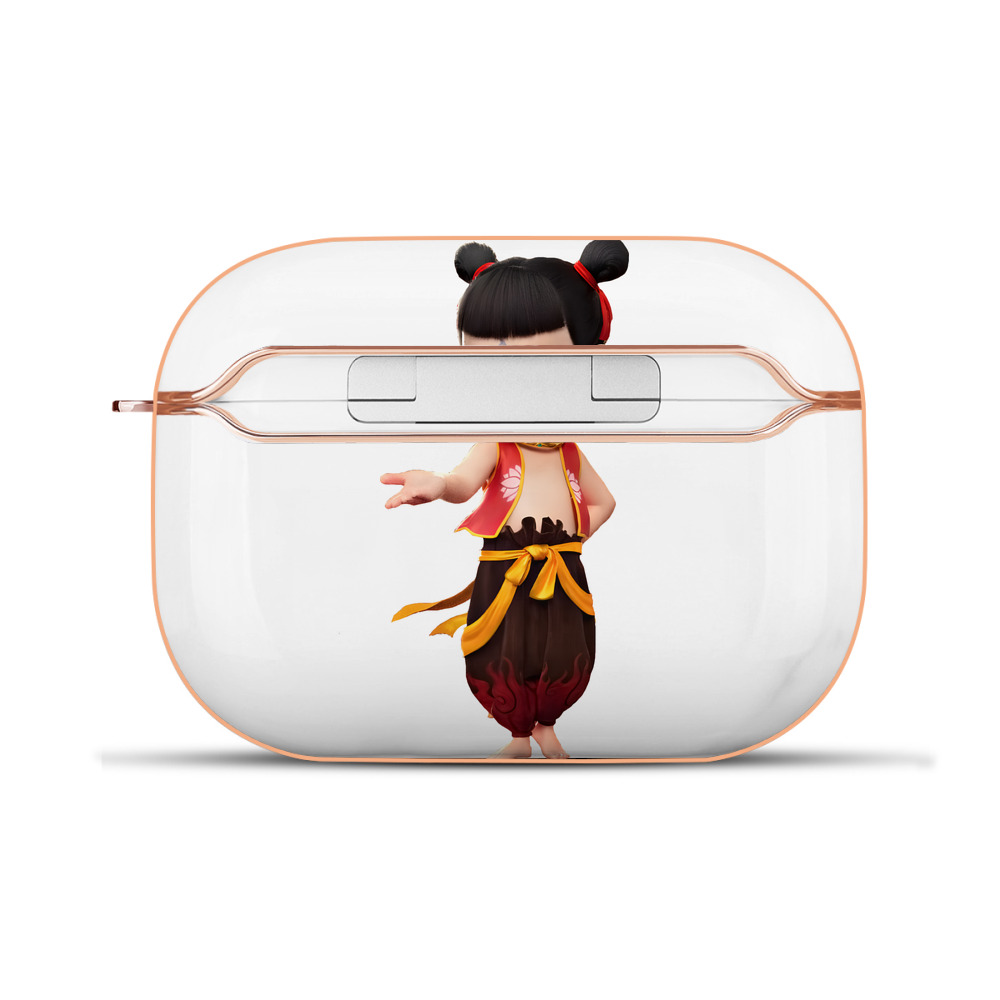 （画像用） Ne Zha 2 ナタ 魔童の大暴れ 【AirPods Pro用】ハードシェル保護ケース｜耐衝撃・防指紋・カラビナ付き商品仕様