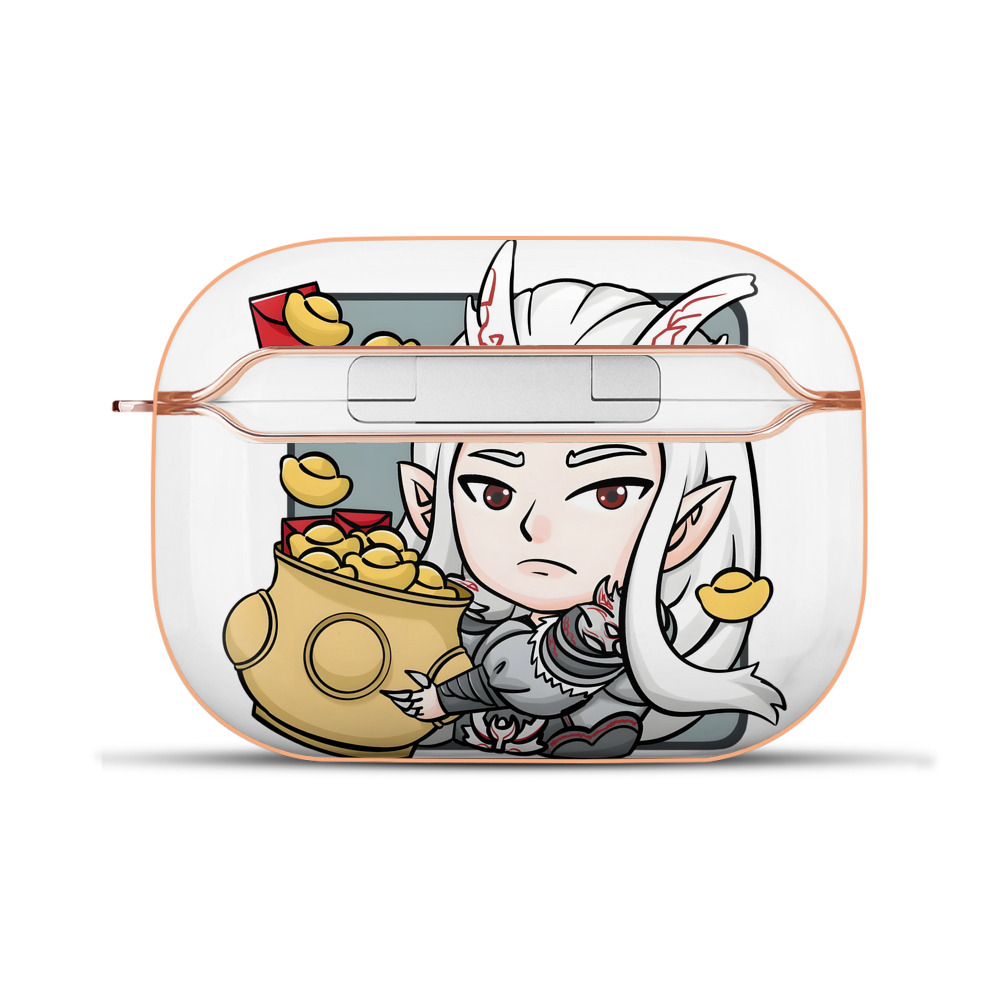 （画像用） Ne Zha 2 ナタ 魔童の大暴れ 【AirPods Pro用】ハードシェル保護ケース｜耐衝撃・防指紋・カラビナ付き商品仕様