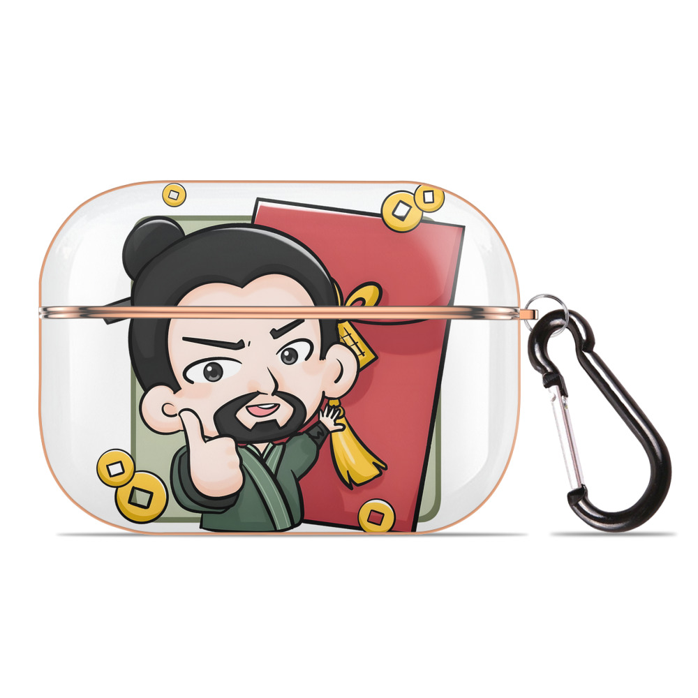 （画像用） Ne Zha 2 ナタ 魔童の大暴れ 【AirPods Pro用】ハードシェル保護ケース｜耐衝撃・防指紋・カラビナ付き商品仕様