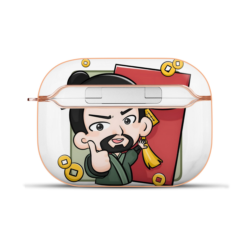 （画像用） Ne Zha 2 ナタ 魔童の大暴れ 【AirPods Pro用】ハードシェル保護ケース｜耐衝撃・防指紋・カラビナ付き商品仕様