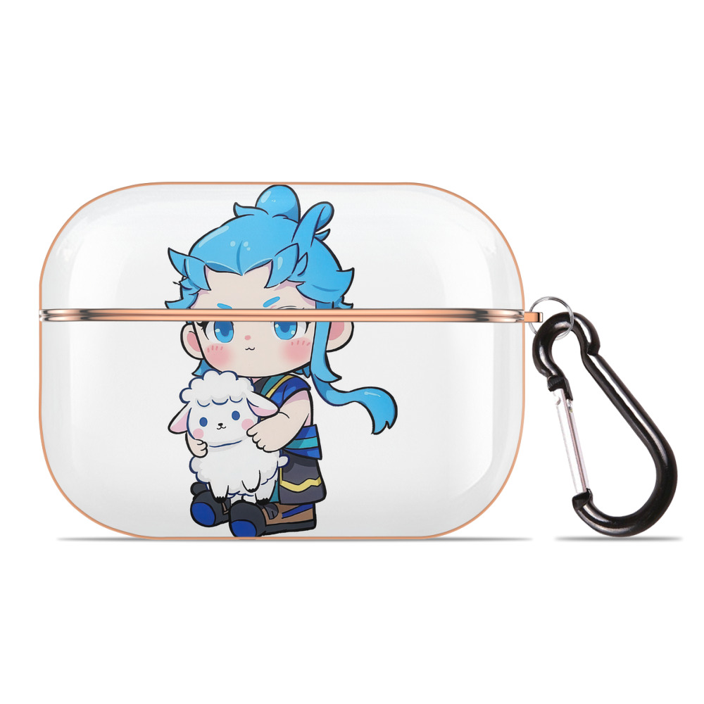 （画像用） Ne Zha 2 ナタ 魔童の大暴れ 【AirPods Pro用】ハードシェル保護ケース｜耐衝撃・防指紋・カラビナ付き商品仕様