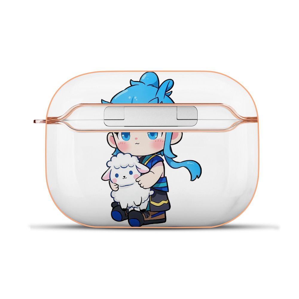 （画像用） Ne Zha 2 ナタ 魔童の大暴れ 【AirPods Pro用】ハードシェル保護ケース｜耐衝撃・防指紋・カラビナ付き商品仕様
