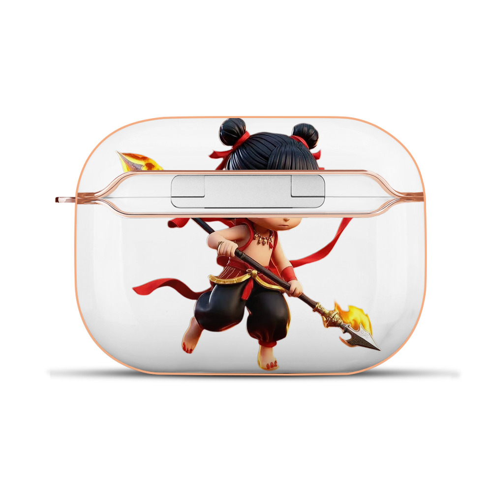 （画像用） Ne Zha 2 ナタ 魔童の大暴れ 【AirPods Pro用】ハードシェル保護ケース｜耐衝撃・防指紋・カラビナ付き商品仕様