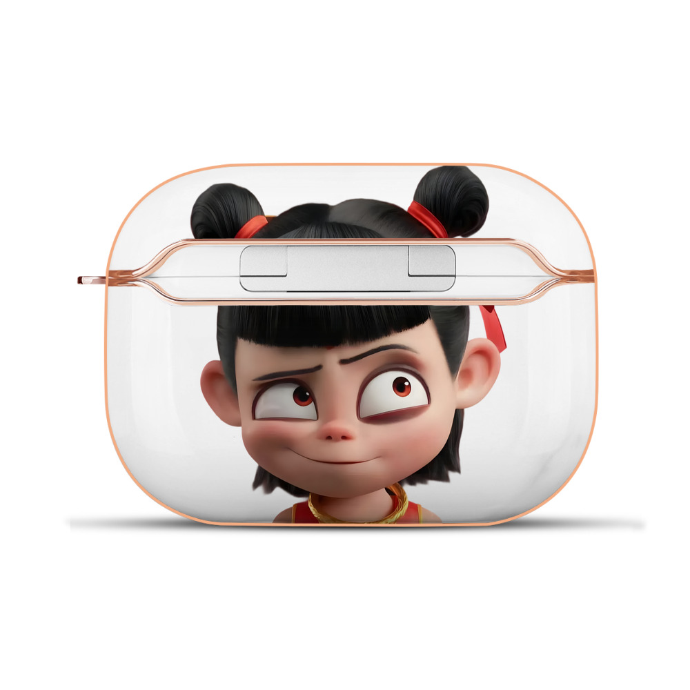 （画像用） Ne Zha 2 ナタ 魔童の大暴れ 【AirPods Pro用】ハードシェル保護ケース｜耐衝撃・防指紋・カラビナ付き商品仕様