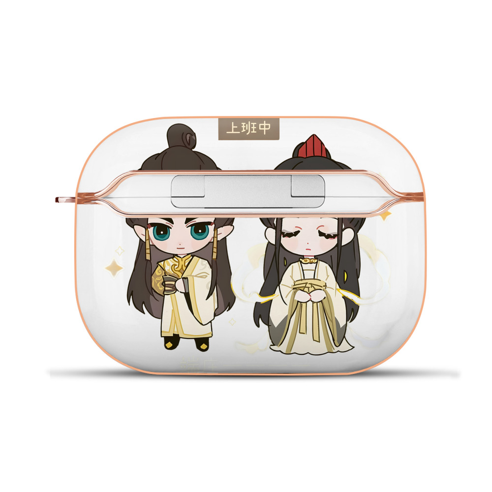 （画像用） Ne Zha 2 ナタ 魔童の大暴れ 【AirPods Pro用】ハードシェル保護ケース｜耐衝撃・防指紋・カラビナ付き商品仕様