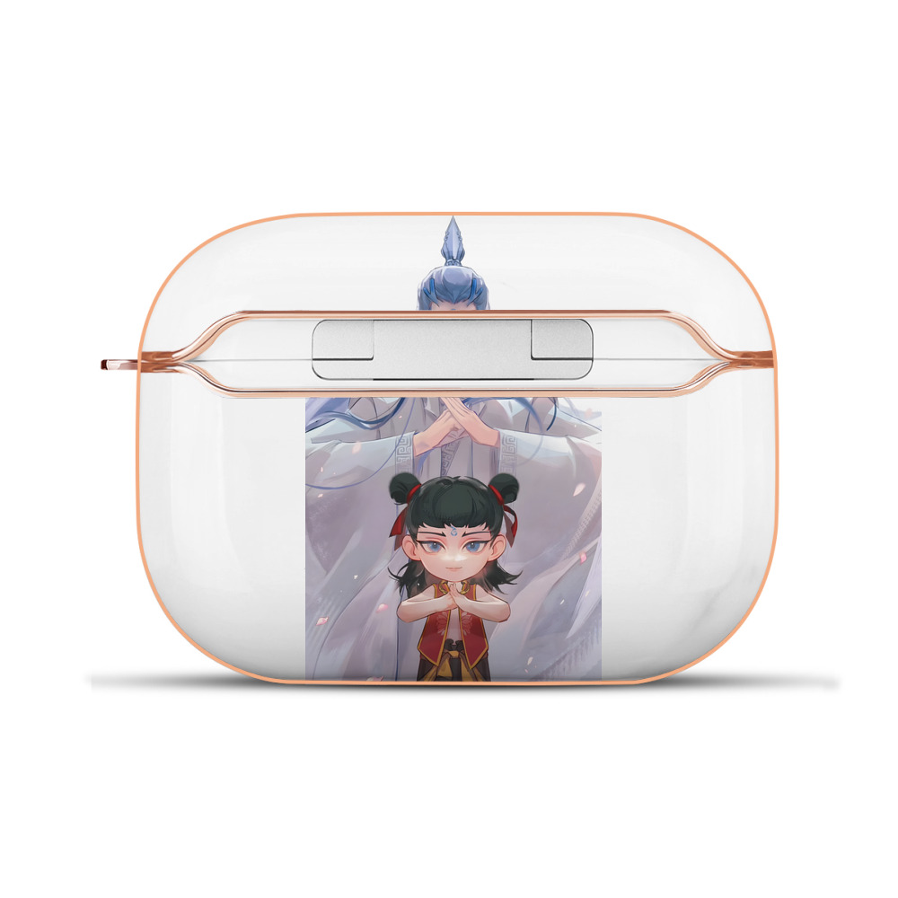 （画像用） Ne Zha 2 ナタ 魔童の大暴れ 【AirPods Pro用】ハードシェル保護ケース｜耐衝撃・防指紋・カラビナ付き商品仕様