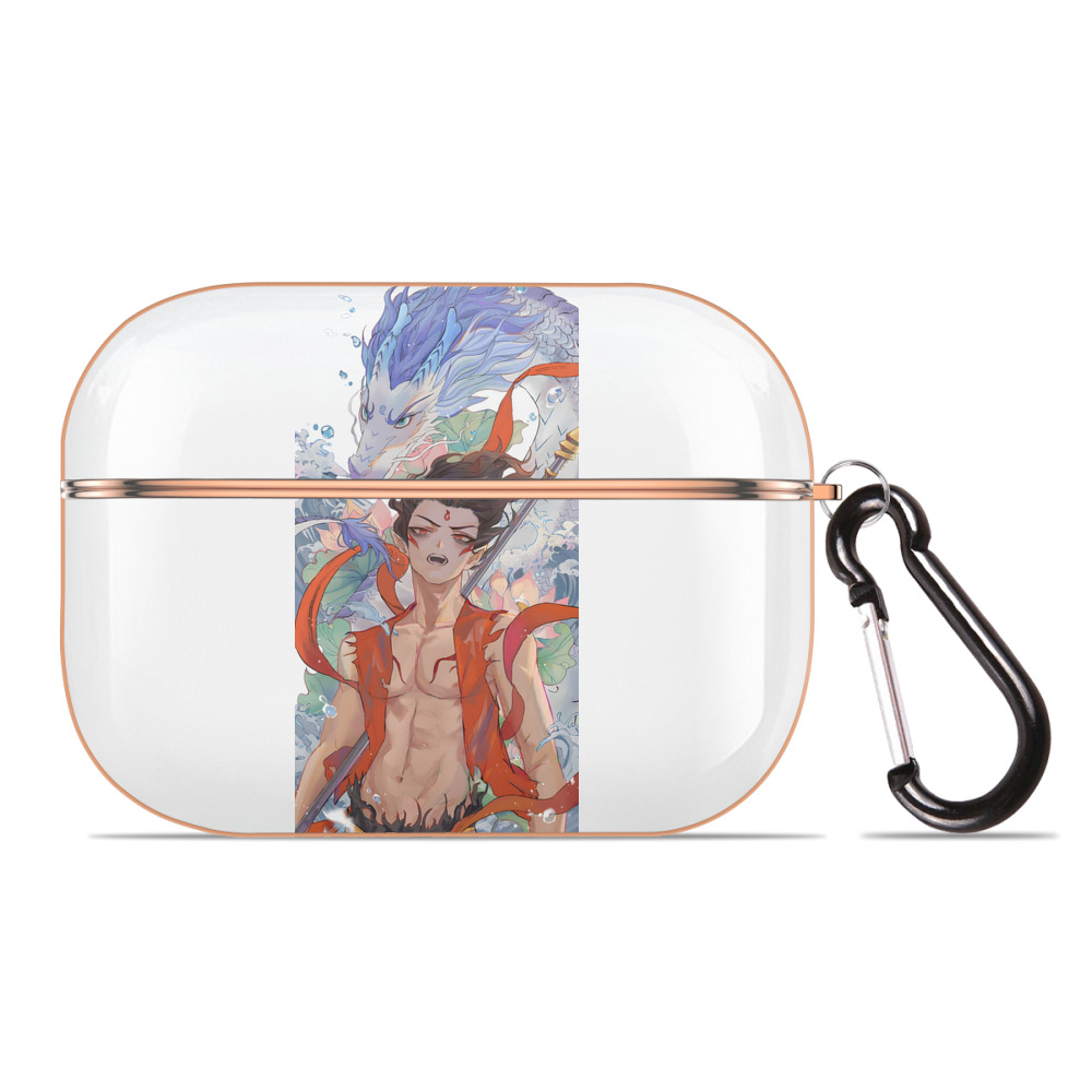 （画像用） Ne Zha 2 ナタ 魔童の大暴れ 【AirPods Pro用】ハードシェル保護ケース｜耐衝撃・防指紋・カラビナ付き商品仕様