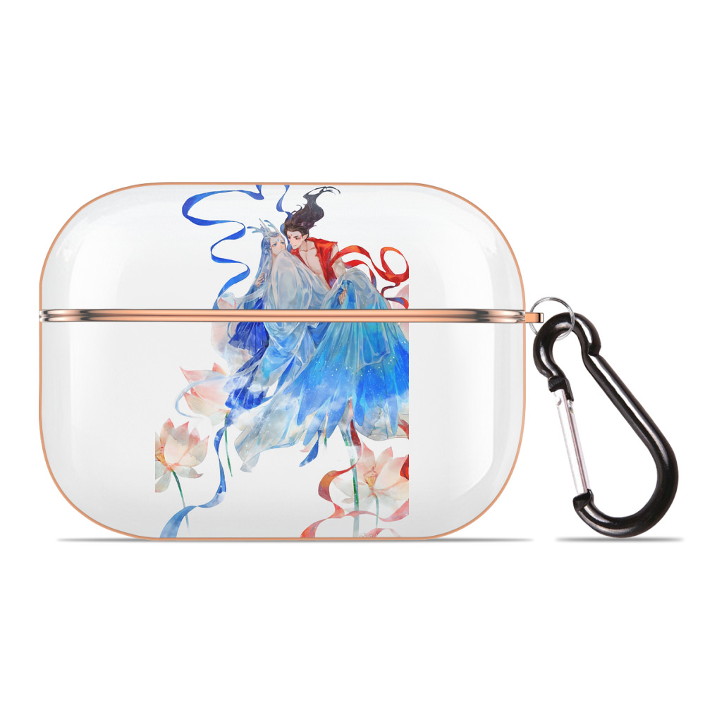 （画像用） Ne Zha 2 ナタ 魔童の大暴れ 【AirPods Pro用】ハードシェル保護ケース｜耐衝撃・防指紋・カラビナ付き商品仕様
