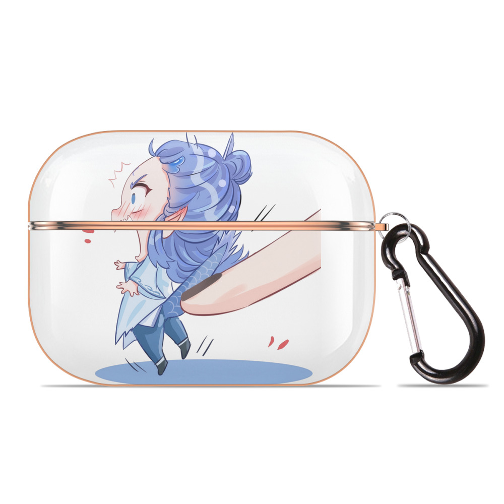 （画像用） Ne Zha 2 ナタ 魔童の大暴れ 【AirPods Pro用】ハードシェル保護ケース｜耐衝撃・防指紋・カラビナ付き商品仕様