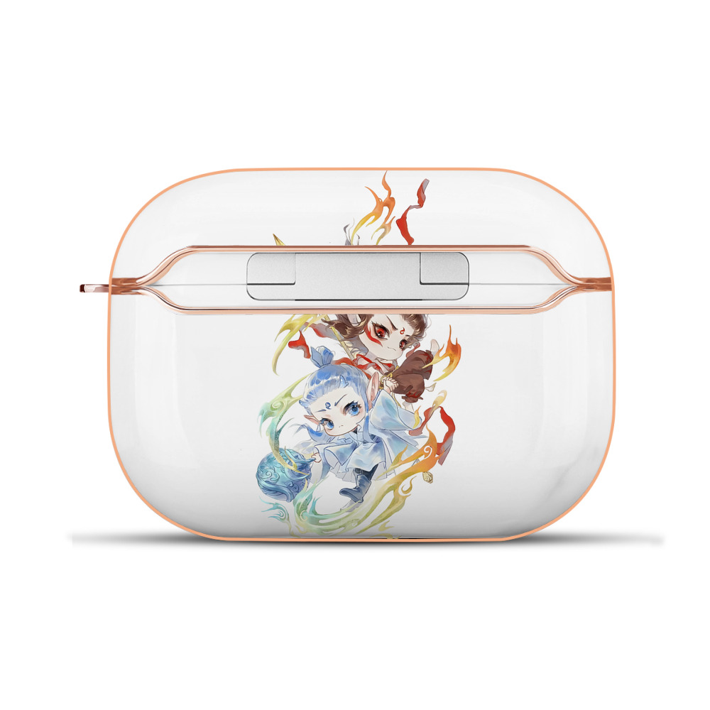 （画像用） Ne Zha 2 ナタ 魔童の大暴れ 【AirPods Pro用】ハードシェル保護ケース｜耐衝撃・防指紋・カラビナ付き商品仕様