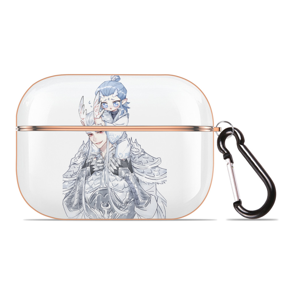 （画像用） Ne Zha 2 ナタ 魔童の大暴れ 【AirPods Pro用】ハードシェル保護ケース｜耐衝撃・防指紋・カラビナ付き商品仕様