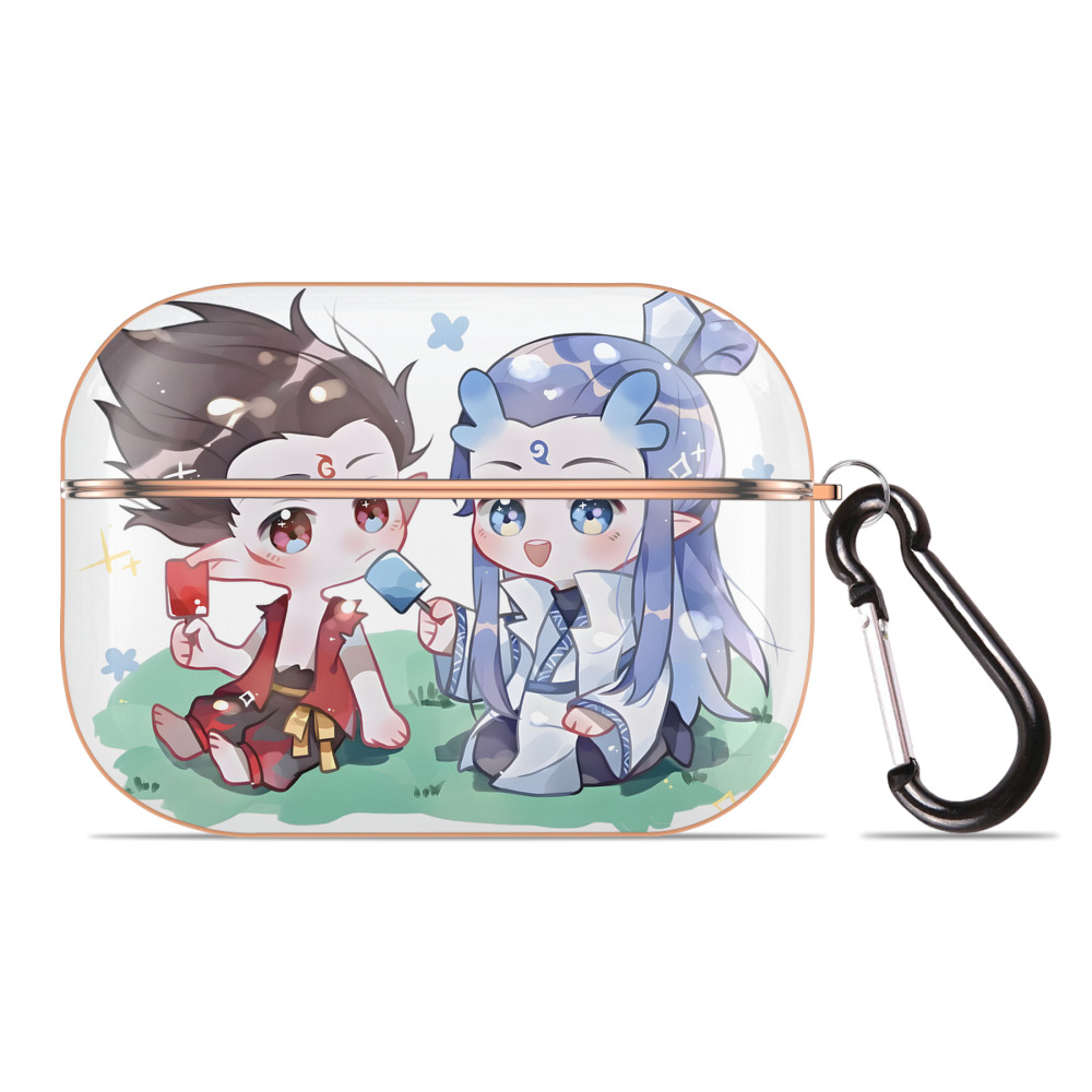 （画像用） Ne Zha 2 ナタ 魔童の大暴れ 【AirPods Pro用】ハードシェル保護ケース｜耐衝撃・防指紋・カラビナ付き商品仕様