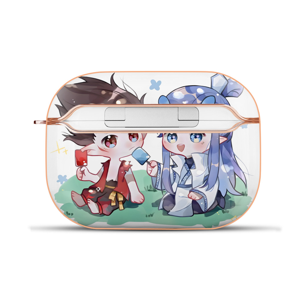 （画像用） Ne Zha 2 ナタ 魔童の大暴れ 【AirPods Pro用】ハードシェル保護ケース｜耐衝撃・防指紋・カラビナ付き商品仕様