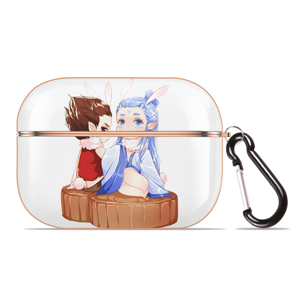 （画像用） Ne Zha 2 ナタ 魔童の大暴れ 【AirPods Pro用】ハードシェル保護ケース｜耐衝撃・防指紋・カラビナ付き商品仕様