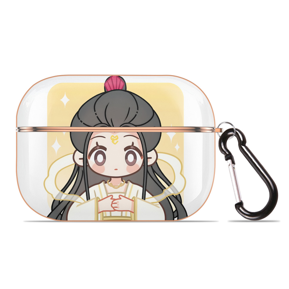 （画像用） Ne Zha 2 ナタ 魔童の大暴れ 【AirPods Pro用】ハードシェル保護ケース｜耐衝撃・防指紋・カラビナ付き商品仕様