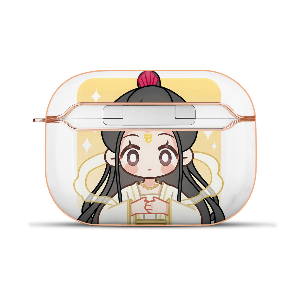 （画像用） Ne Zha 2 ナタ 魔童の大暴れ 【AirPods Pro用】ハードシェル保護ケース｜耐衝撃・防指紋・カラビナ付き商品仕様