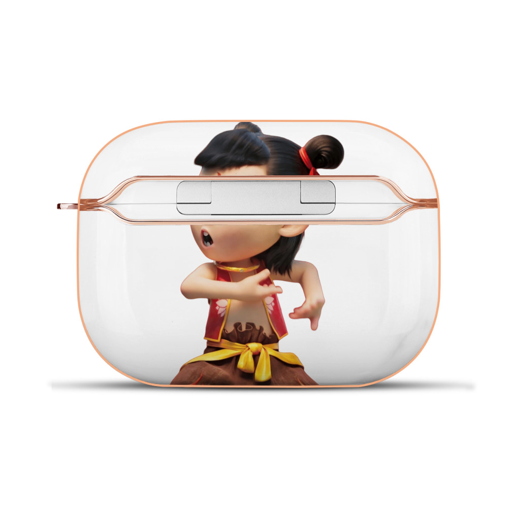 （画像用） Ne Zha 2 ナタ 魔童の大暴れ 【AirPods Pro用】ハードシェル保護ケース｜耐衝撃・防指紋・カラビナ付き商品仕様