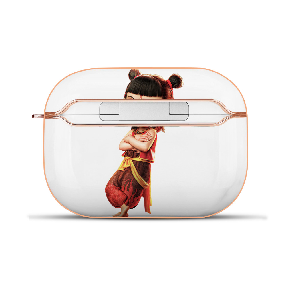 （画像用） Ne Zha 2 ナタ 魔童の大暴れ 【AirPods Pro用】ハードシェル保護ケース｜耐衝撃・防指紋・カラビナ付き商品仕様