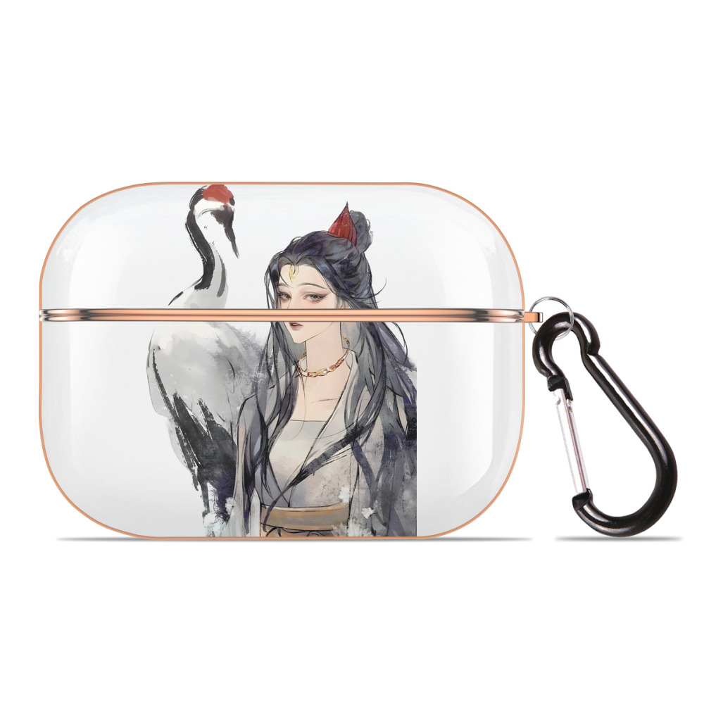 （画像用） Ne Zha 2 ナタ 魔童の大暴れ 【AirPods Pro用】ハードシェル保護ケース｜耐衝撃・防指紋・カラビナ付き商品仕様