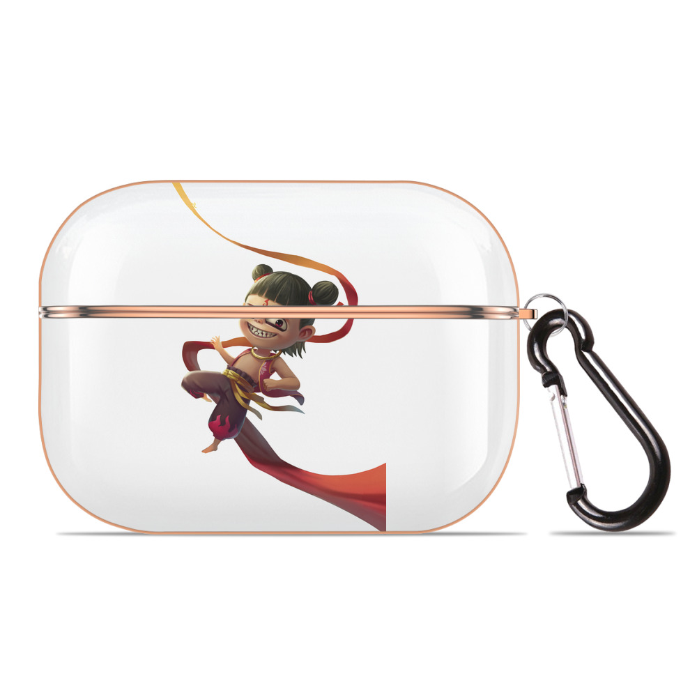 （画像用） Ne Zha 2 ナタ 魔童の大暴れ 【AirPods Pro用】ハードシェル保護ケース｜耐衝撃・防指紋・カラビナ付き商品仕様