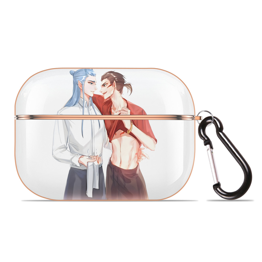 （画像用） Ne Zha 2 ナタ 魔童の大暴れ 【AirPods Pro用】ハードシェル保護ケース｜耐衝撃・防指紋・カラビナ付き商品仕様