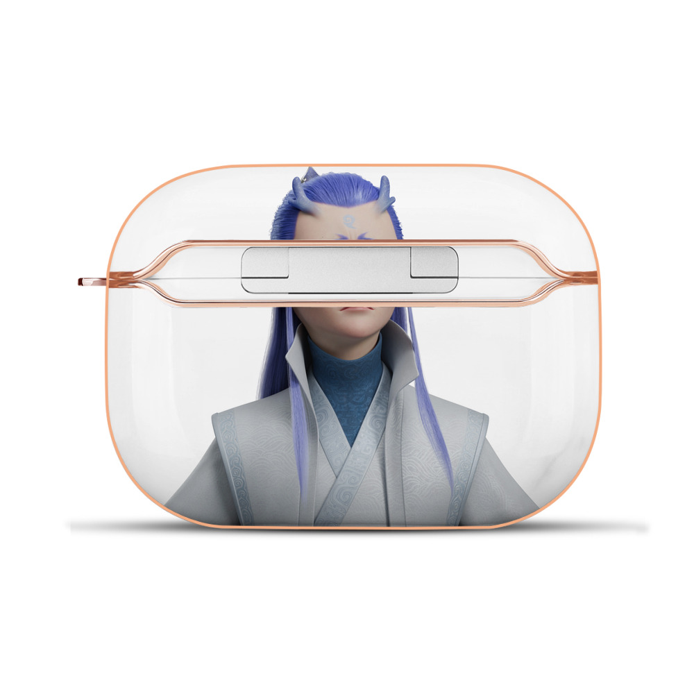 （画像用） Ne Zha 2 ナタ 魔童の大暴れ 【AirPods Pro用】ハードシェル保護ケース｜耐衝撃・防指紋・カラビナ付き商品仕様