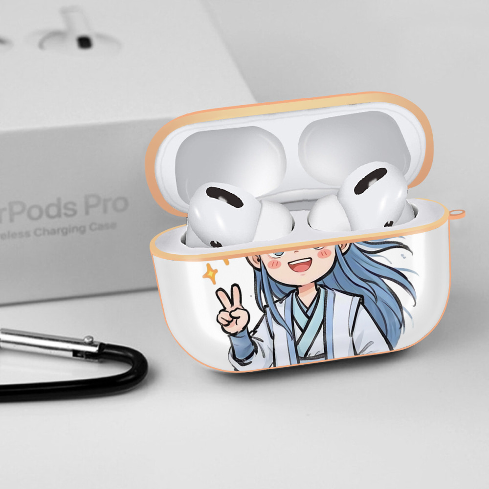Ne Zha 2 ナタ 魔童の大暴れ 【AirPods Pro用】ハードシェル保護ケース｜耐衝撃・防指紋・カラビナ付き商品仕様