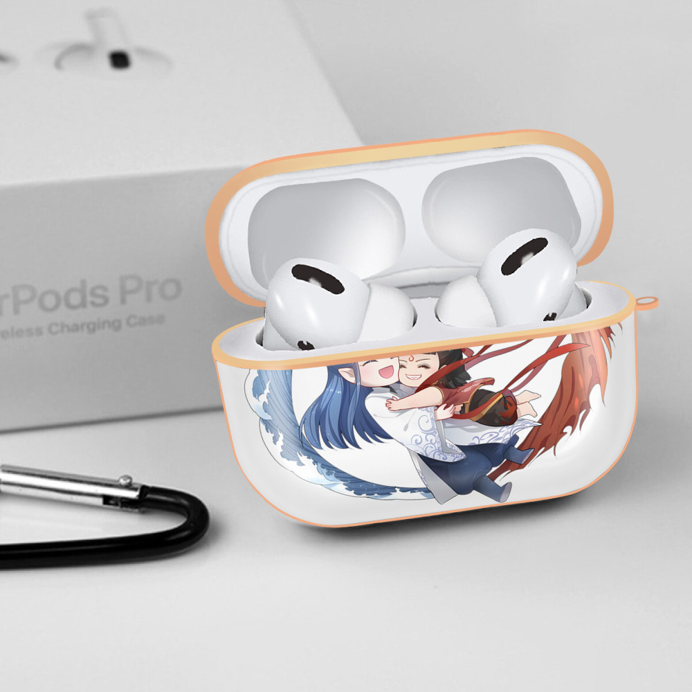 Ne Zha 2 ナタ 魔童の大暴れ 【AirPods Pro用】ハードシェル保護ケース｜耐衝撃・防指紋・カラビナ付き商品仕様