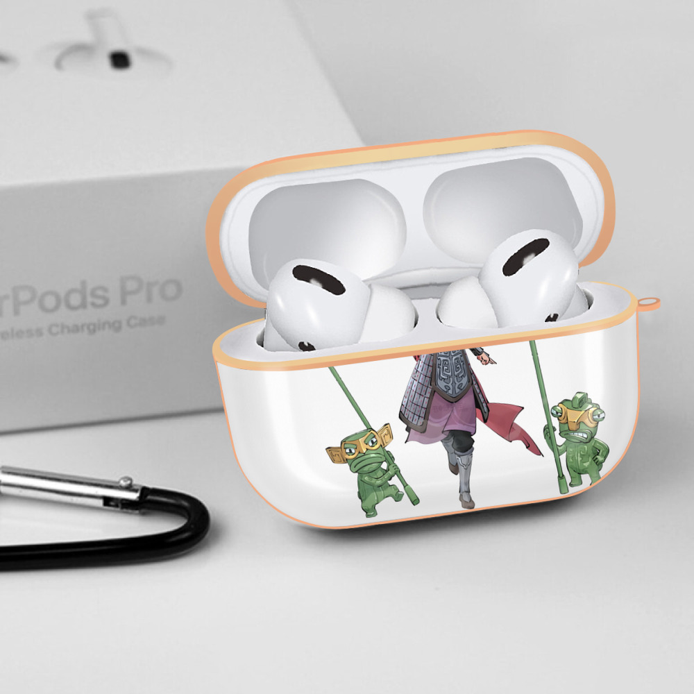 Ne Zha 2 ナタ 魔童の大暴れ 【AirPods Pro用】ハードシェル保護ケース｜耐衝撃・防指紋・カラビナ付き商品仕様
