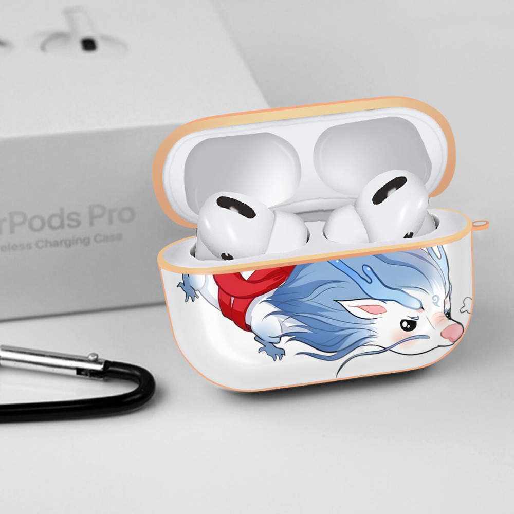 Ne Zha 2 ナタ 魔童の大暴れ 【AirPods Pro用】ハードシェル保護ケース｜耐衝撃・防指紋・カラビナ付き商品仕様