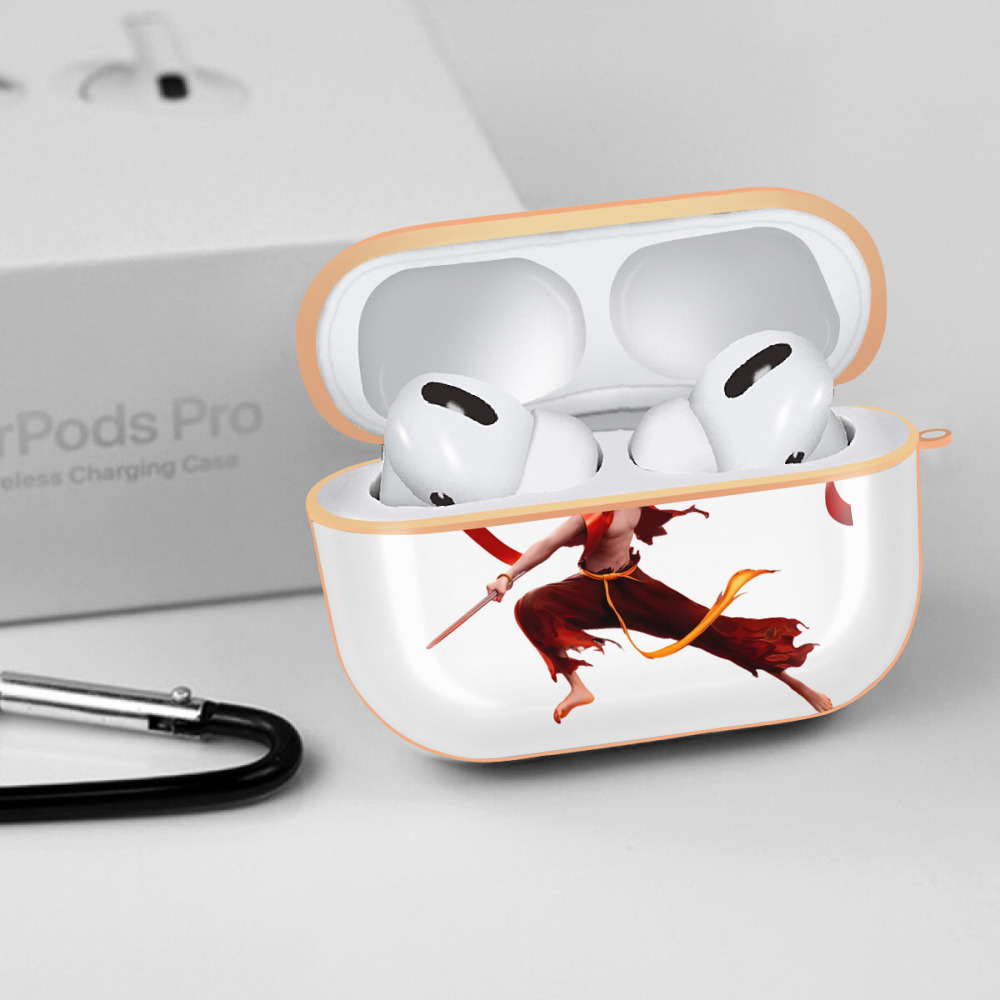 Ne Zha 2 ナタ 魔童の大暴れ 【AirPods Pro用】ハードシェル保護ケース｜耐衝撃・防指紋・カラビナ付き商品仕様