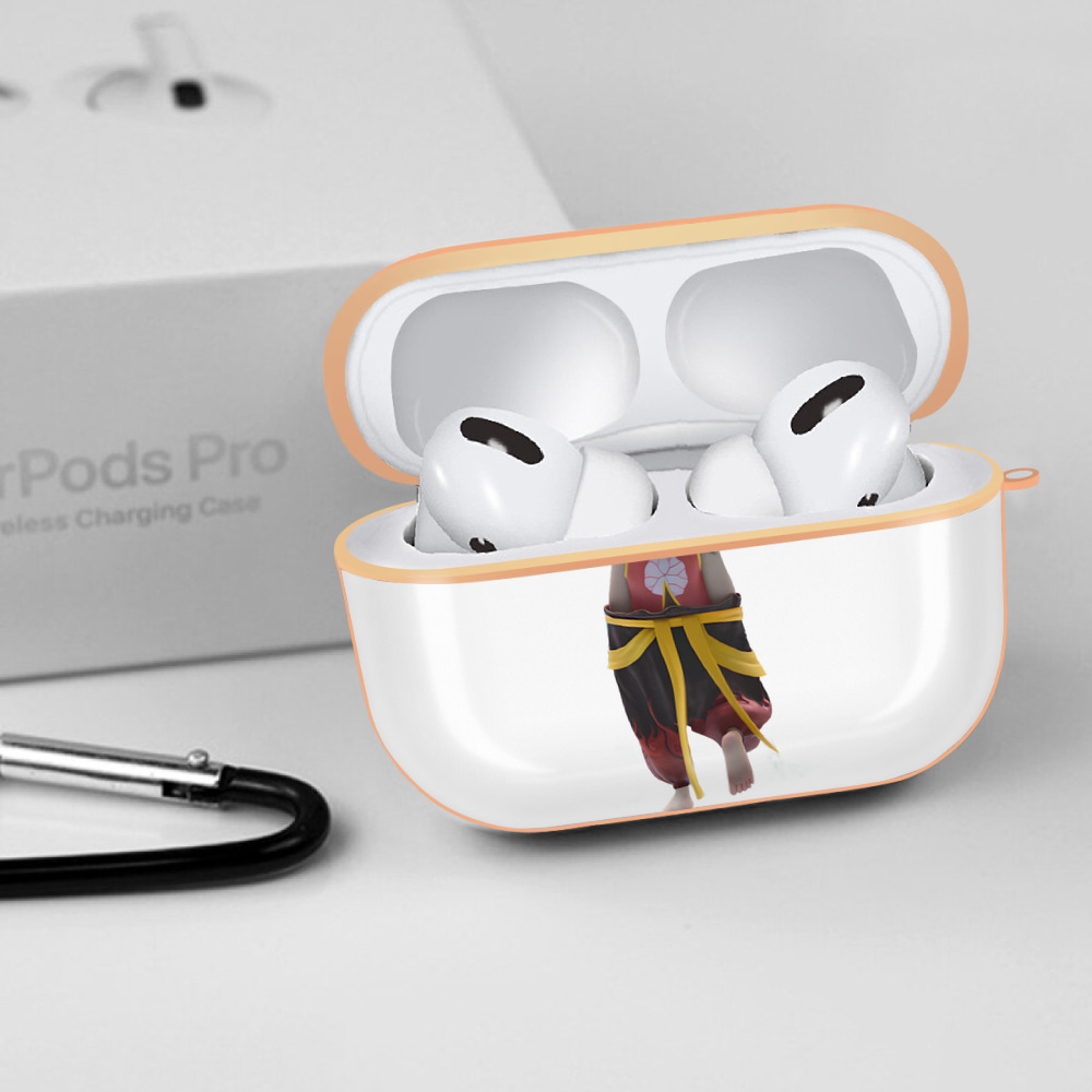 Ne Zha 2 ナタ 魔童の大暴れ 【AirPods Pro用】ハードシェル保護ケース｜耐衝撃・防指紋・カラビナ付き商品仕様