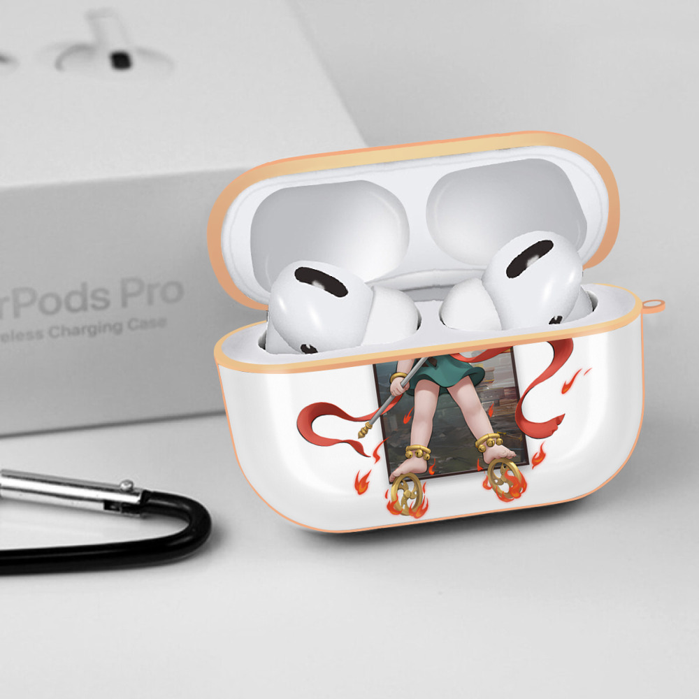 Ne Zha 2 ナタ 魔童の大暴れ 【AirPods Pro用】ハードシェル保護ケース｜耐衝撃・防指紋・カラビナ付き商品仕様