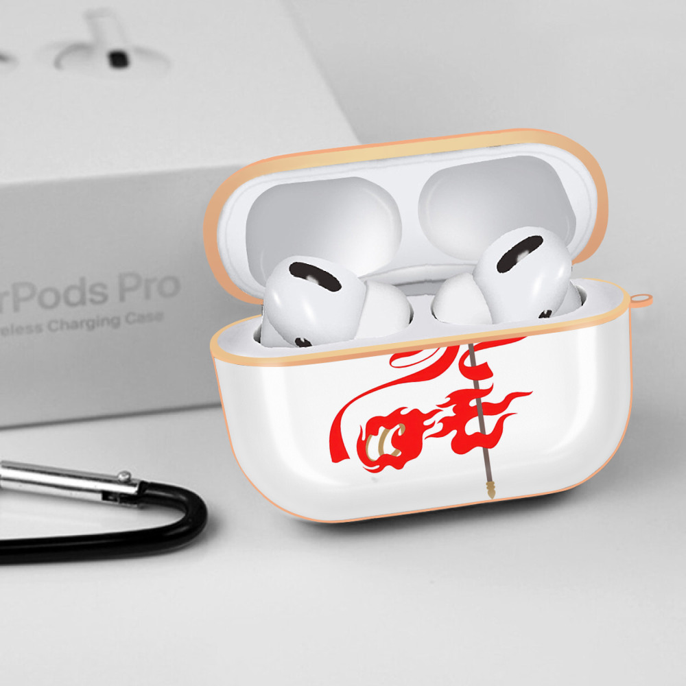 Ne Zha 2 ナタ 魔童の大暴れ 【AirPods Pro用】ハードシェル保護ケース｜耐衝撃・防指紋・カラビナ付き商品仕様
