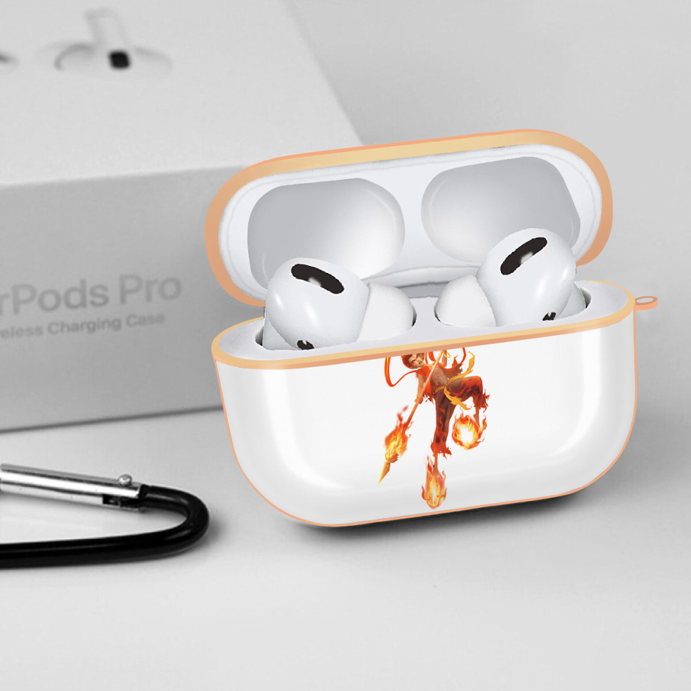 Ne Zha 2 ナタ 魔童の大暴れ 【AirPods Pro用】ハードシェル保護ケース｜耐衝撃・防指紋・カラビナ付き商品仕様