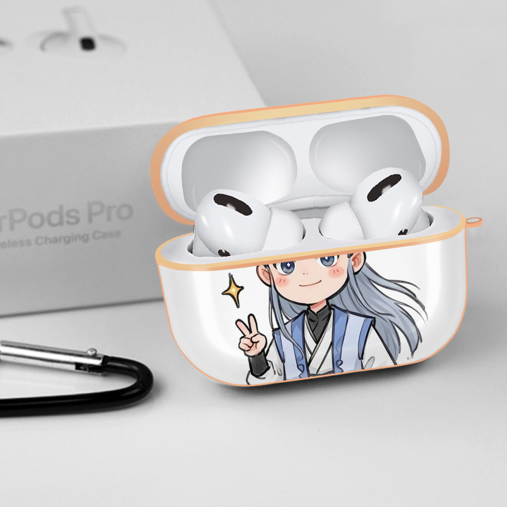 Ne Zha 2 ナタ 魔童の大暴れ 【AirPods Pro用】ハードシェル保護ケース｜耐衝撃・防指紋・カラビナ付き商品仕様