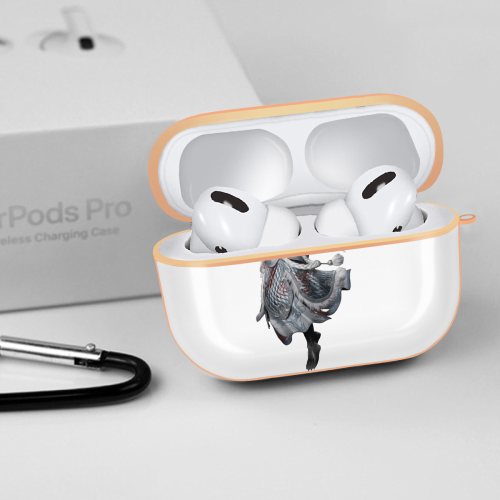 Ne Zha 2 ナタ 魔童の大暴れ 【AirPods Pro用】ハードシェル保護ケース｜耐衝撃・防指紋・カラビナ付き商品仕様