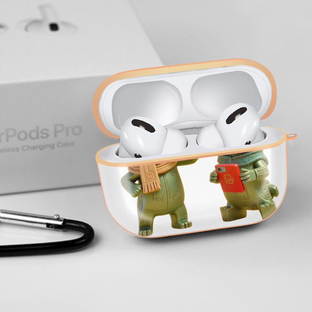 Ne Zha 2 ナタ 魔童の大暴れ 【AirPods Pro用】ハードシェル保護ケース｜耐衝撃・防指紋・カラビナ付き商品仕様