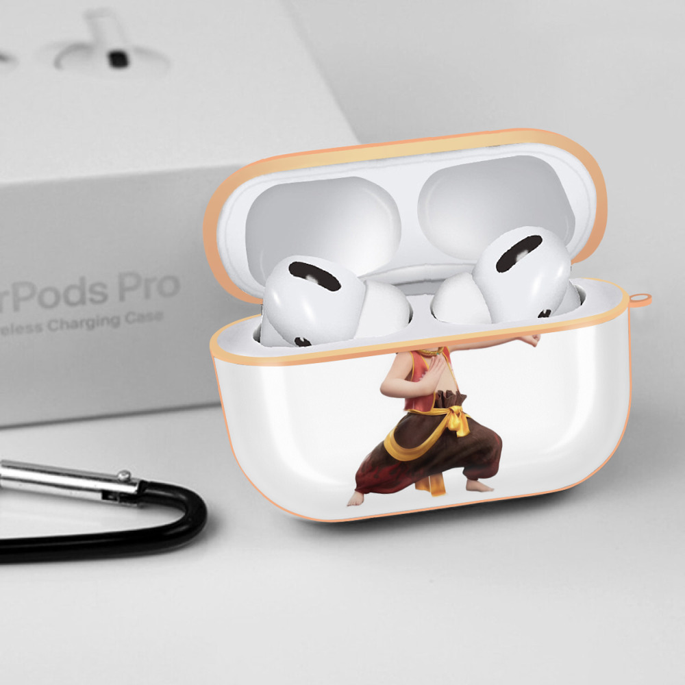 Ne Zha 2 ナタ 魔童の大暴れ 【AirPods Pro用】ハードシェル保護ケース｜耐衝撃・防指紋・カラビナ付き商品仕様