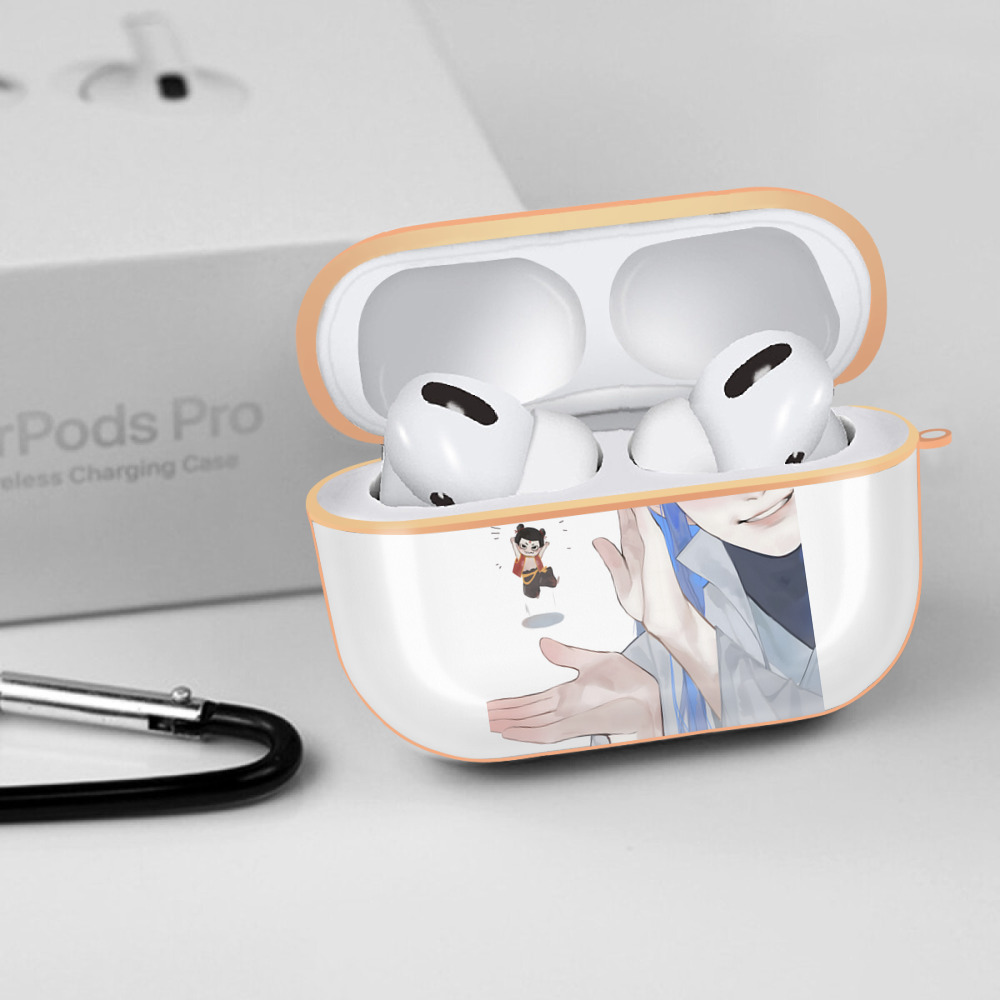 Ne Zha 2 ナタ 魔童の大暴れ 【AirPods Pro用】ハードシェル保護ケース｜耐衝撃・防指紋・カラビナ付き商品仕様