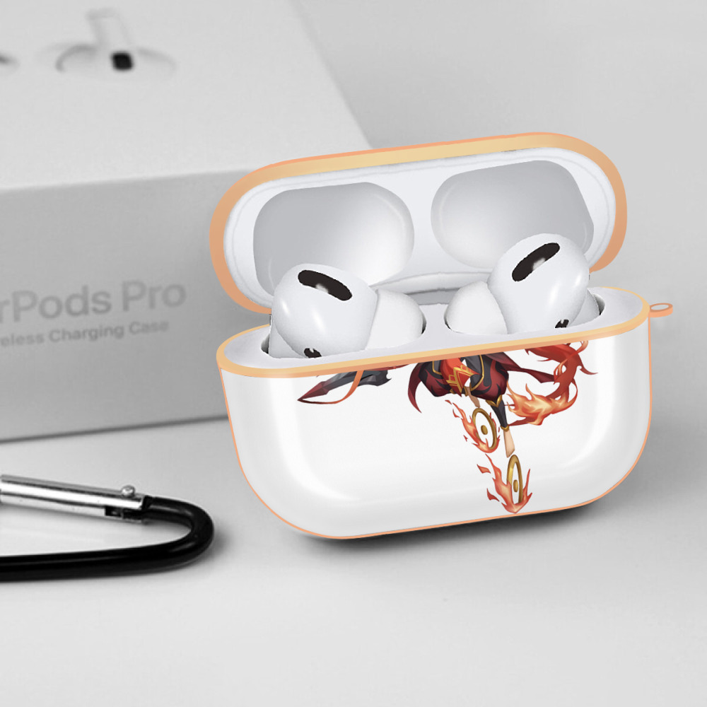 Ne Zha 2 ナタ 魔童の大暴れ 【AirPods Pro用】ハードシェル保護ケース｜耐衝撃・防指紋・カラビナ付き商品仕様